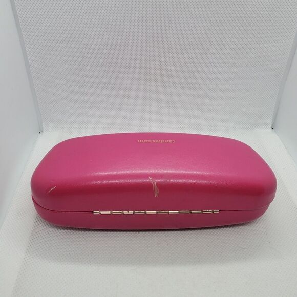 Candie\'s Pink & Gold Glasses Case